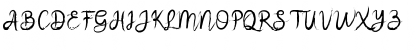 Download brushnyoe Regular Font Uppercase Preview