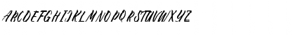 Download Brushpen Story Regular Font Uppercase Preview