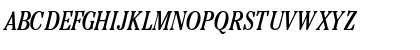 Download CheltenhamCondSSK Italic Font Uppercase Preview