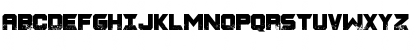 Download CHARRED ZARD Regular Font Uppercase Preview