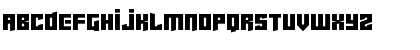 Download Cyberjunkies Regular Font Uppercase Preview