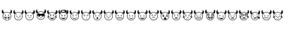 Download Devil Emoji Regular Font Uppercase Preview