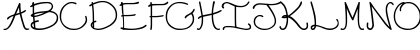 Download DJB Chubby Muffins Regular Font Uppercase Preview