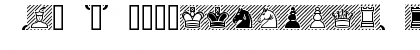 Download Chess Adventurer Regular Font Uppercase Preview