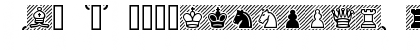 Download Chess Cases Regular Font Uppercase Preview