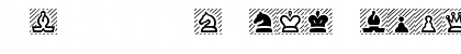 Download Chess Regular Font Uppercase Preview