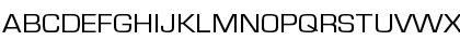 Download EurostileExt-No Regular Font Uppercase Preview