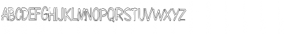 Download Evins Hollow Condensed Regular Font Uppercase Preview