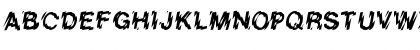 Download EyeDrops Regular Font Uppercase Preview