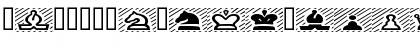 Download ChessPiece Extended Font Uppercase Preview