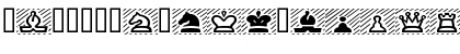 Download ChessPiece Wide Font Uppercase Preview