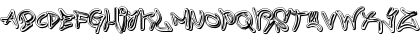 Download Graffiti Street 3D Regular Font Uppercase Preview