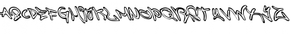 Download Graffiti Street Leftalic Italic Font Uppercase Preview