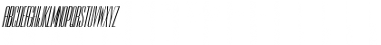 Download ChianneCondSCapsSSK Italic Font Uppercase Preview