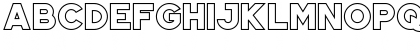 Download JUNAR OUTLINE JUNAR OUTLINE Regular Font Uppercase Preview