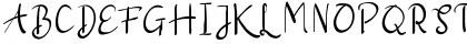 Download Kayana Regular Font Uppercase Preview