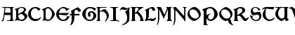 Download Kelmscott Regular Font Uppercase Preview
