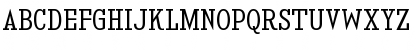 Download Kingsbridge SemiCondensed Book Font Uppercase Preview