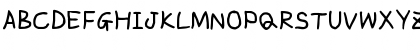 Download Childish Alpha Regular Font Uppercase Preview