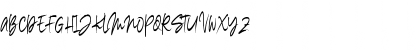 Download Madigel Personal Use Regular Font Uppercase Preview