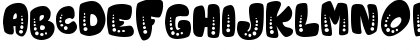 Download Magic Spots Regular Font Uppercase Preview