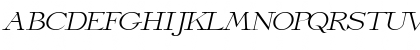 Download Olympus-Extended Italic Font Uppercase Preview