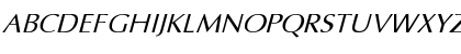 Download Optima Italic Italic Font Uppercase Preview