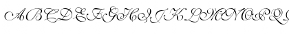 Download Parsons Italic Regular Font Uppercase Preview