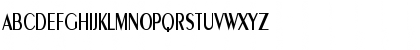 Download Peignot-Demi-Normal Cn Regular Font Uppercase Preview