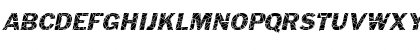 Download Philadelphia-Cracked Italic Font Uppercase Preview