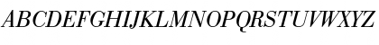 Download Pina Italic Regular Font Uppercase Preview