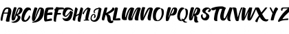 Download Pinguid Regular Font Uppercase Preview