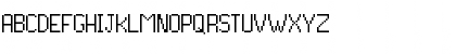 Download Pixiel Medium Font Uppercase Preview