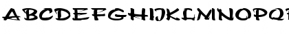 Download Polo-SemiScript Ex Regular Font Uppercase Preview
