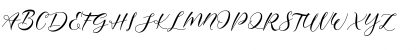 Download Poppy Shower Regular Font Uppercase Preview