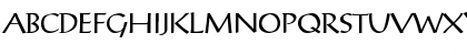 Download PostAntiqua-Roman Regular Font Uppercase Preview