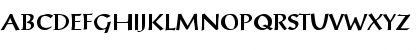 Download PostAntiqua-SemiBold Regular Font Uppercase Preview