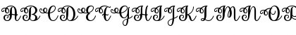 Download Pretty Summer Regular Font Uppercase Preview