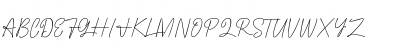 Download Primera_Signature Regular Font Uppercase Preview