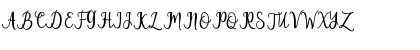 Download pruistin Regular Font Uppercase Preview