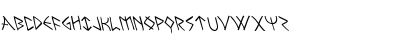 Download Rune Slasher Leftalic Italic Font Uppercase Preview