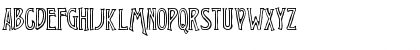 Download Chiseled Open Regular Font Uppercase Preview