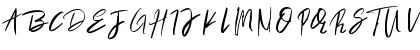 Download TabithaSmest Regular Font Uppercase Preview