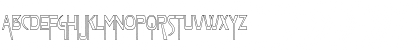 Download Tablet-Hollow-Condensed Normal Font Uppercase Preview
