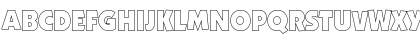 Download VictorBeckerOutline-Heavy Normal Font Uppercase Preview