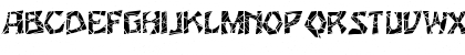 Download Woodcut-Cracked Normal Font Uppercase Preview