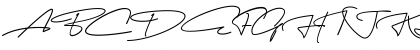 Download Agustina-Signature Signature Font Uppercase Preview