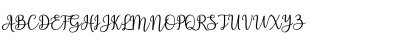 Download Ashadiya Regular Font Uppercase Preview