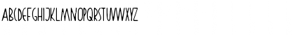 Download Asteroide Regular Font Uppercase Preview