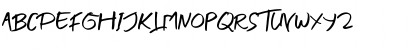 Download BLENDER BRUSH Regular Font Uppercase Preview